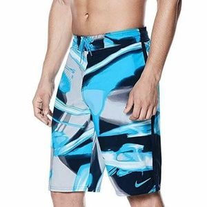2XLT Nike Diverge Blue Fury Board Shorts Swim Wear